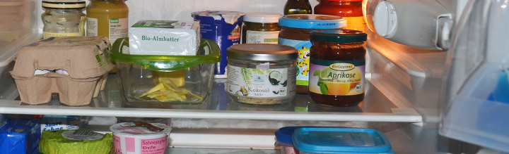 Was muss in den Kühlschrank